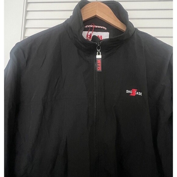 SLAM Summer Sailing Jacket Black Men’s Small Nylon Lined Ghost Pocket NWT - Picture 2 of 10